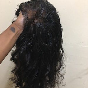 Lace front wig